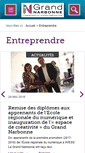 Mobile Screenshot of entreprendre.legrandnarbonne.com